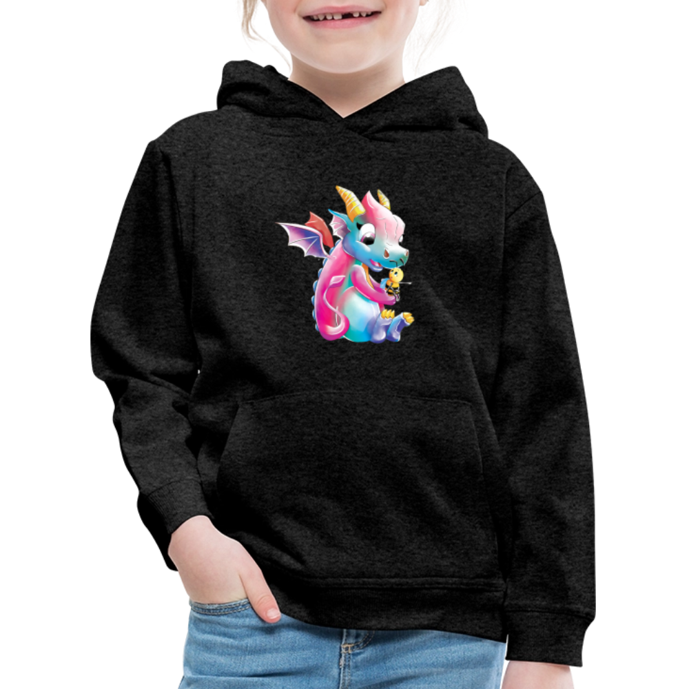Magical Meadows - Over There - Kids' Premium Hoodie - charcoal grey