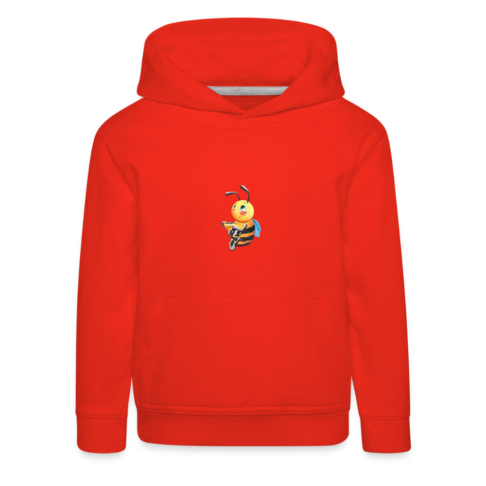 Magical Meadows - Happy Bella - Kids' Premium Hoodie - red