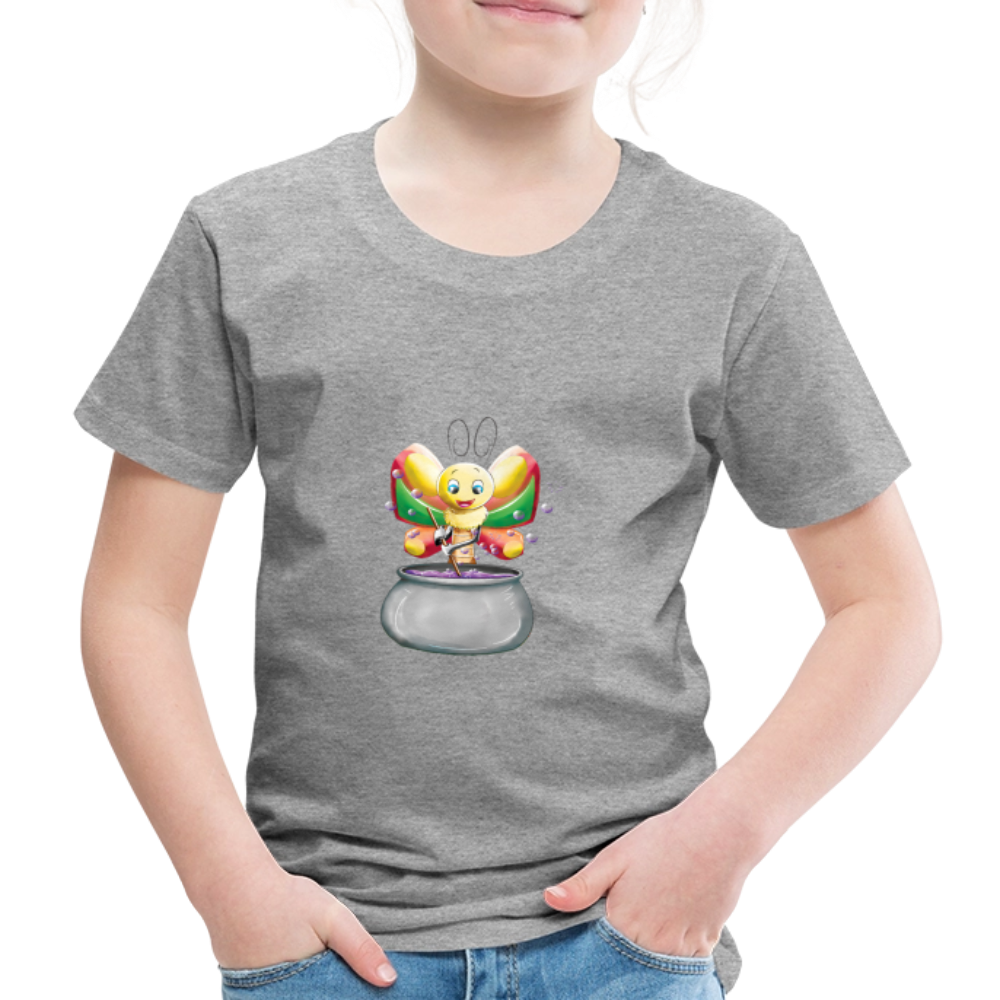 Magical Meadows - Magic Butterfly - Kids' Premium T-Shirt - heather grey
