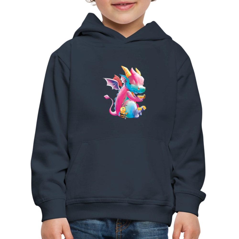 Magical Meadows - Tea Break - Kids' Premium Hoodie - navy