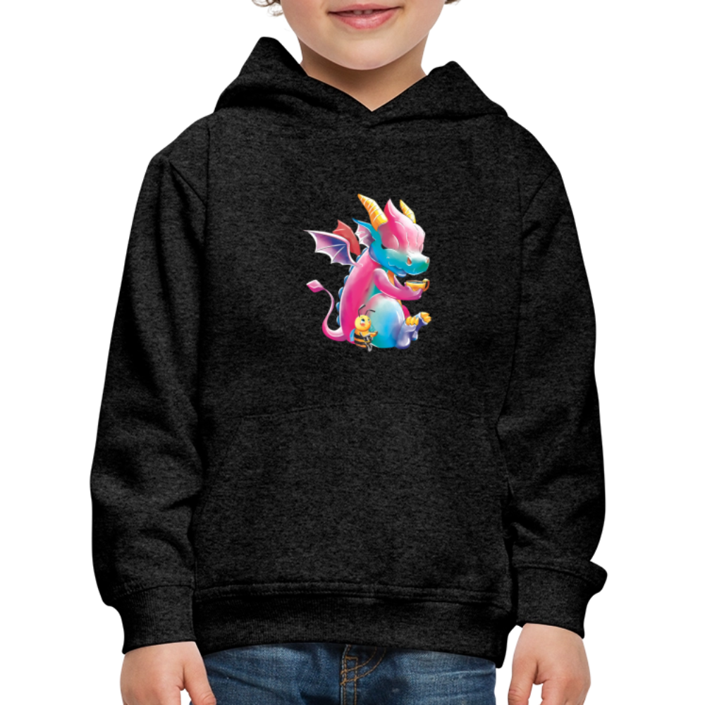 Magical Meadows - Tea Break - Kids' Premium Hoodie - charcoal grey