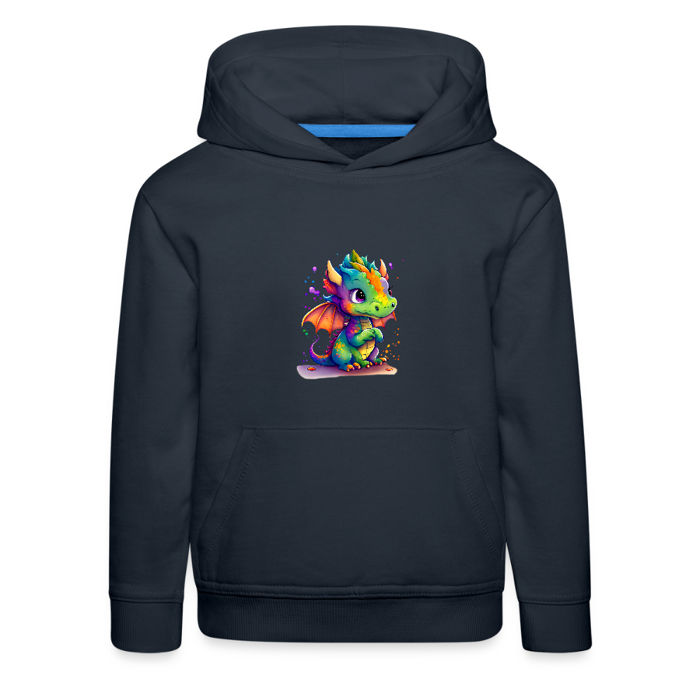 Kaida Brightscale (D2) Kids' Premium Hoodie - navy