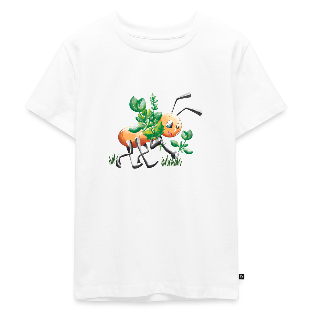 Magical Meadows - Hardworking Ant - Kids' Premium T-Shirt - white