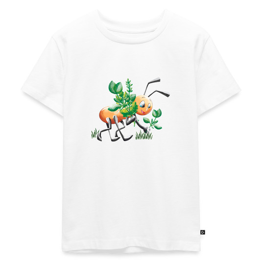 Magical Meadows - Hardworking Ant - Kids' Premium T-Shirt - white