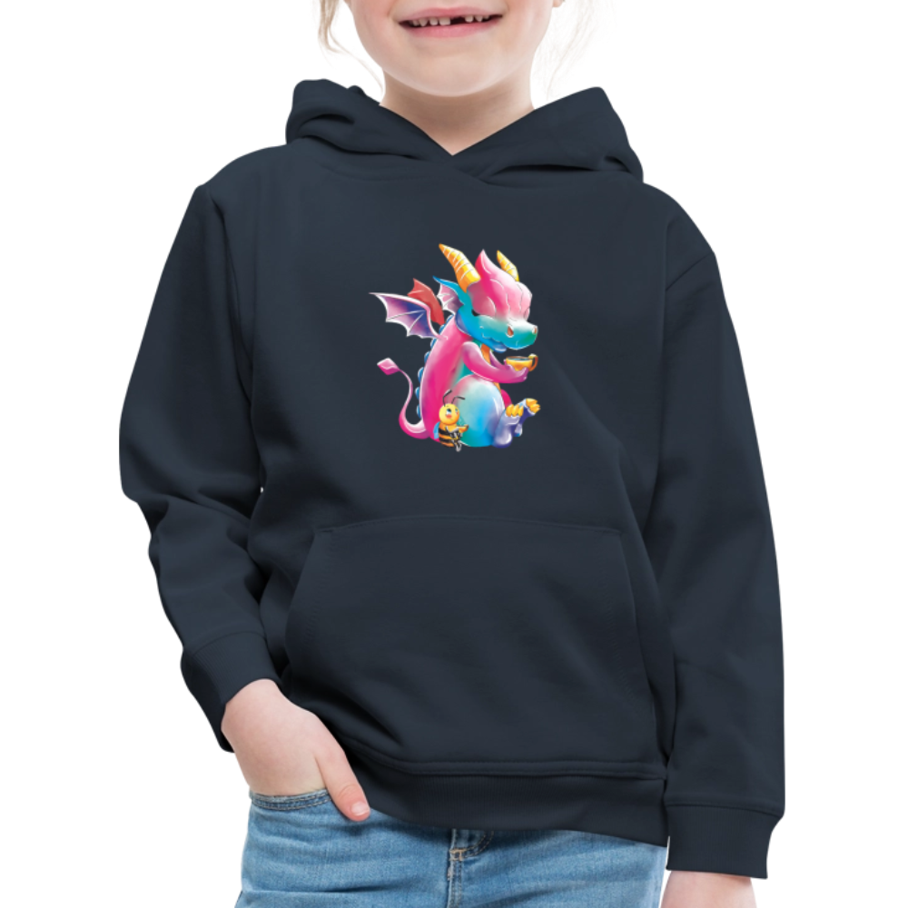 Magical Meadows - Tea Break - Kids' Premium Hoodie - navy