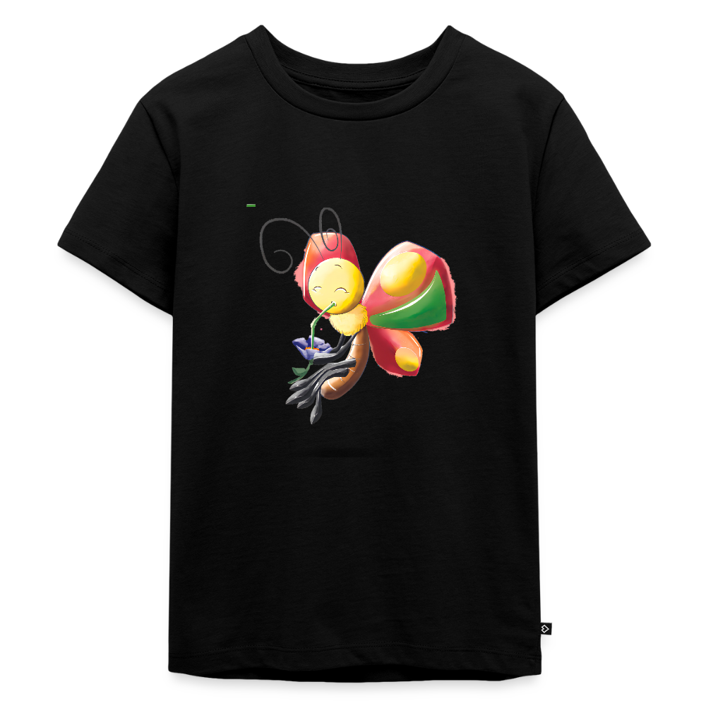 Magical Meadows - Wise Butterfly - Kids' Premium T-Shirt - black
