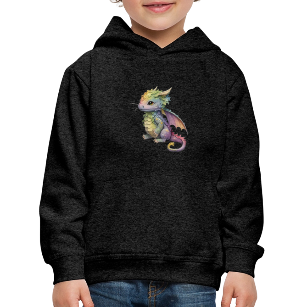 Kaida Brightscale (D1) Kids' Premium Hoodie - charcoal grey