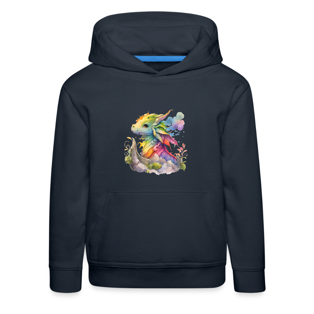 Kaida Brightscale (D3) Kids' Premium Hoodie - navy