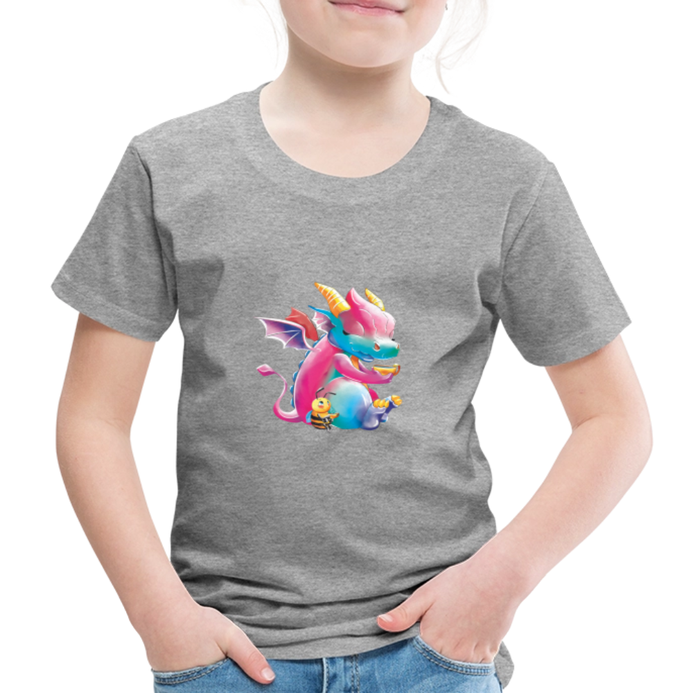 Magical Meadows - Tea Break - Kids' Premium T-Shirt - heather grey