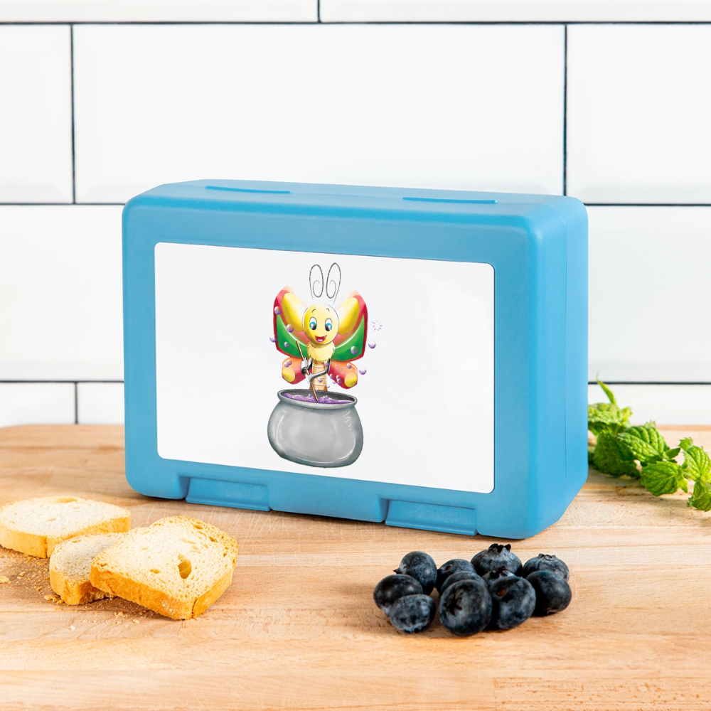 Magical Meadows - Magical Butterfly - Lunchbox - sapphire blue