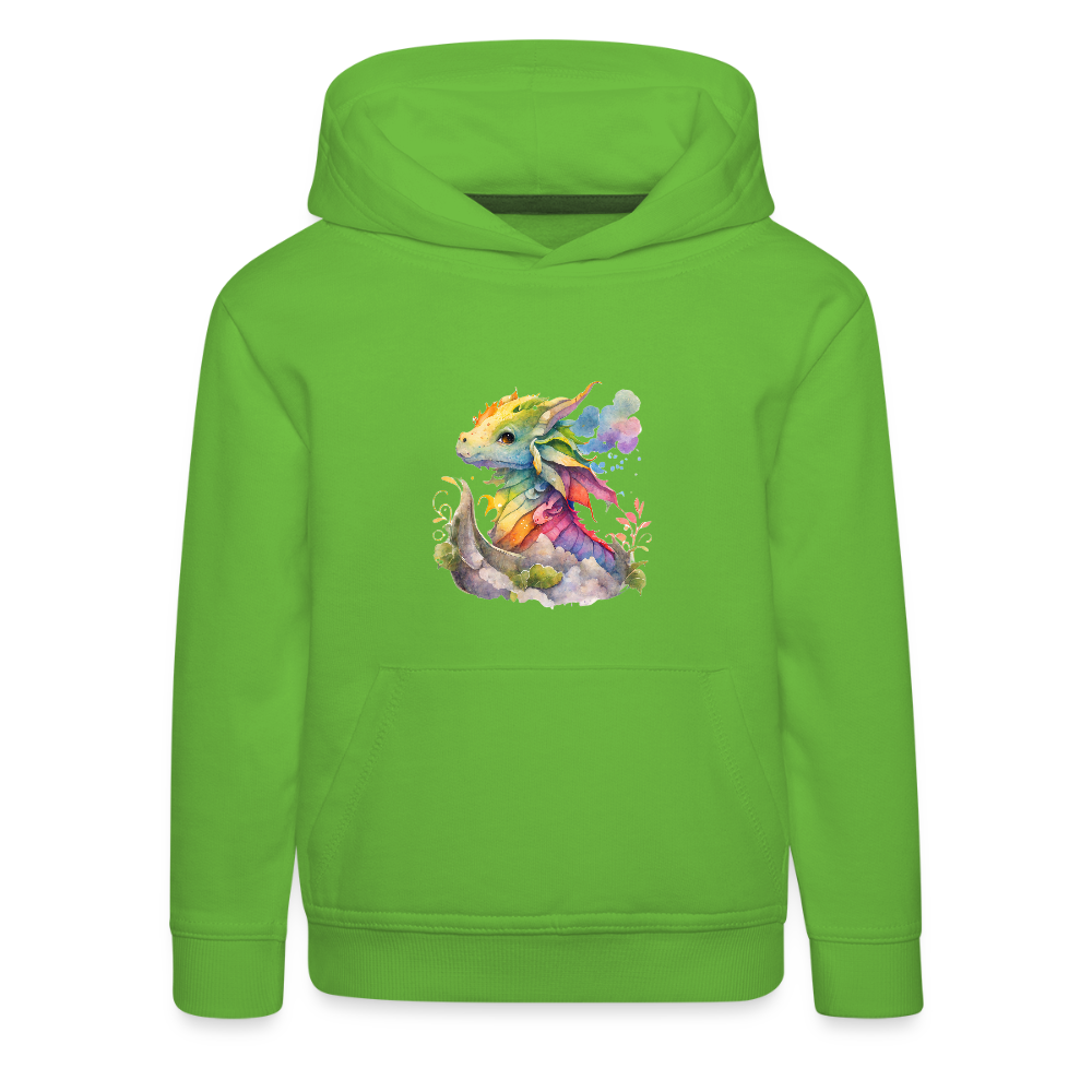 Kaida Brightscale (D3) Kids' Premium Hoodie - light green