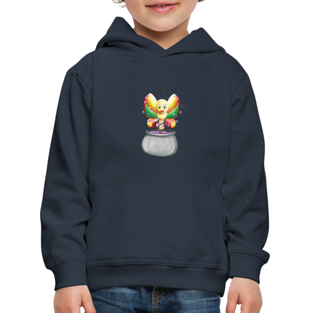 Magical Meadows - Magic Butterfly - Kids' Premium Hoodie - navy