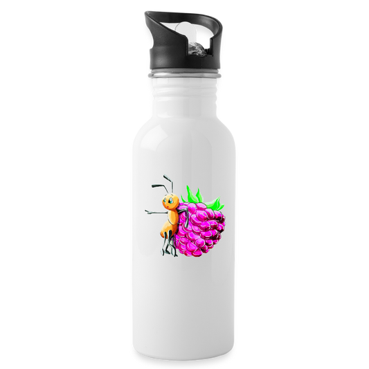 Magical Meadows - Ant and Berry - Water Bottle - white
