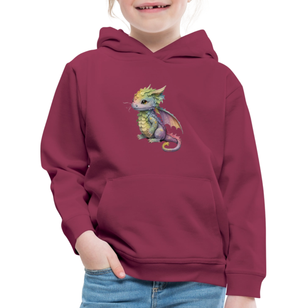 Kaida Brightscale (D1) Kids' Premium Hoodie - bordeaux