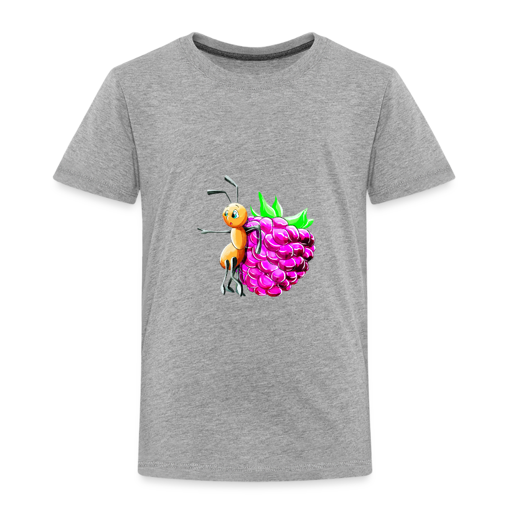 Magical Meadows - Ant and Berry - Kids' Premium T-Shirt - heather grey