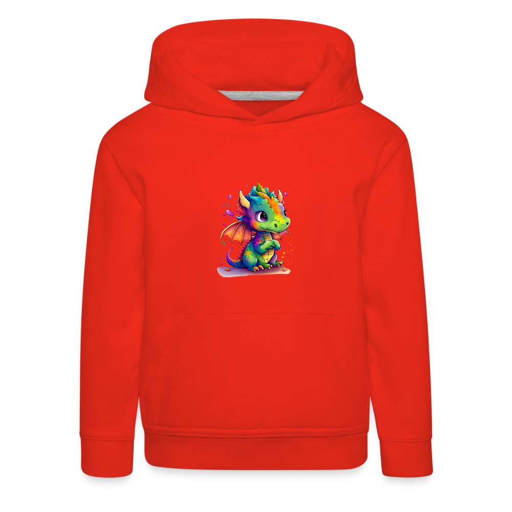 Kaida Brightscale (D2) Kids' Premium Hoodie - red