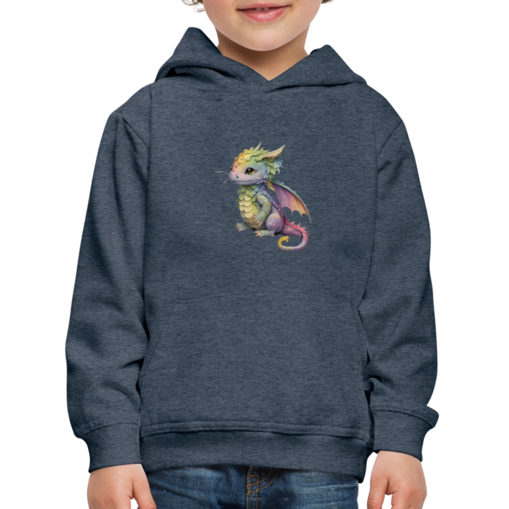 Kaida Brightscale (D1) Kids' Premium Hoodie - heather denim