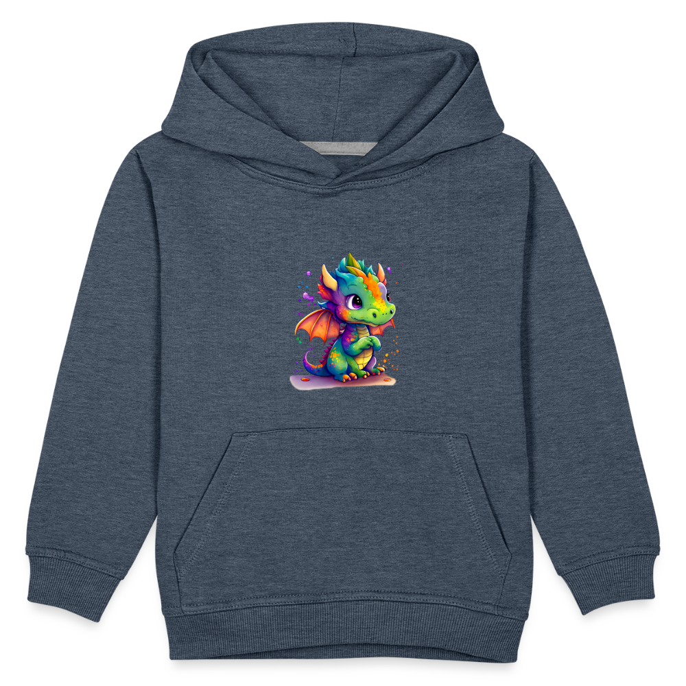 Kaida Brightscale (D2) Kids' Premium Hoodie - heather denim