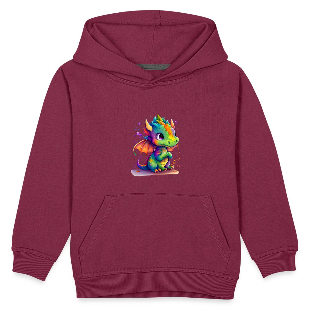 Kaida Brightscale (D2) Kids' Premium Hoodie - bordeaux