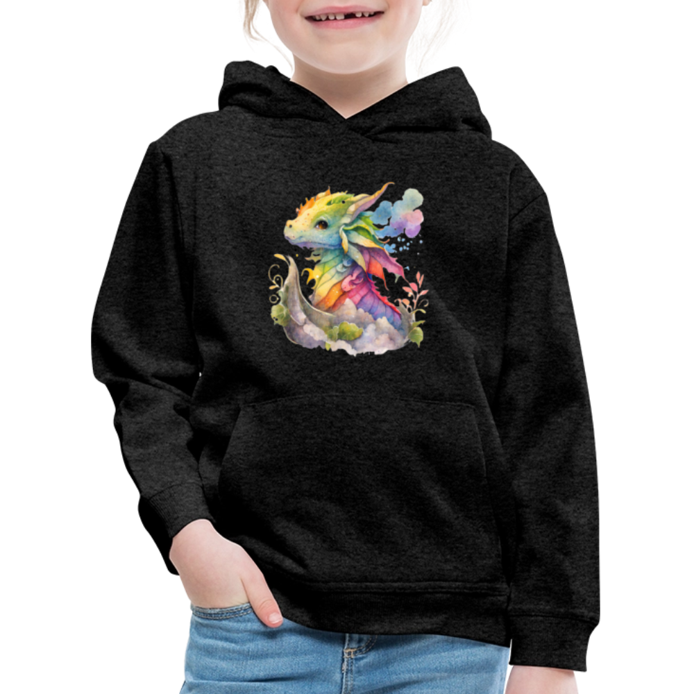 Kaida Brightscale (D3) Kids' Premium Hoodie - charcoal grey