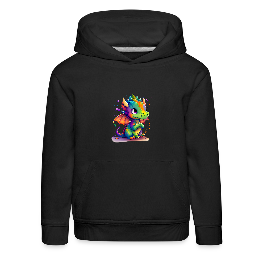 Kaida Brightscale (D2) Kids' Premium Hoodie - black