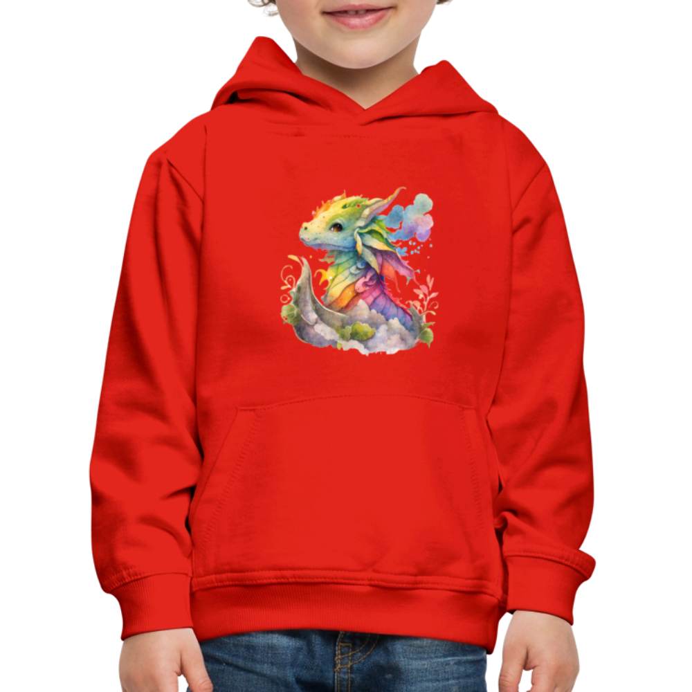 Kaida Brightscale (D3) Kids' Premium Hoodie - red