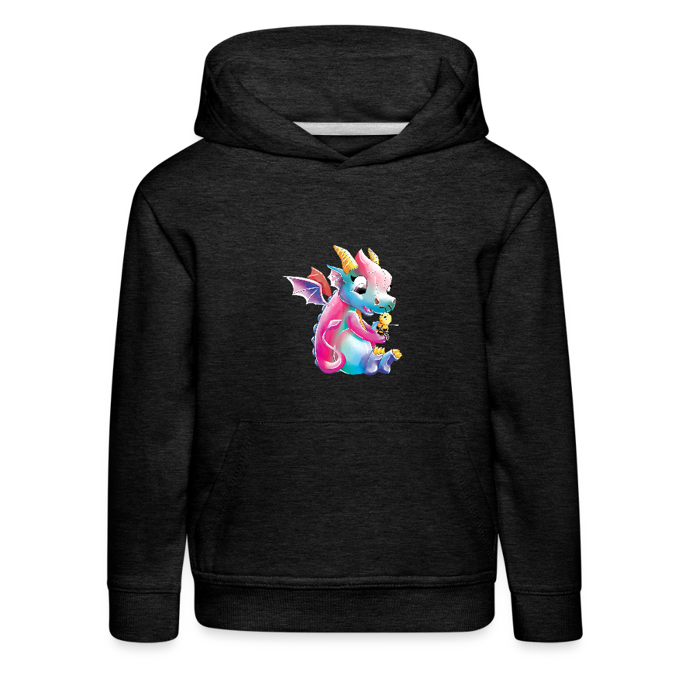 Magical Meadows - Over There - Kids' Premium Hoodie - charcoal grey