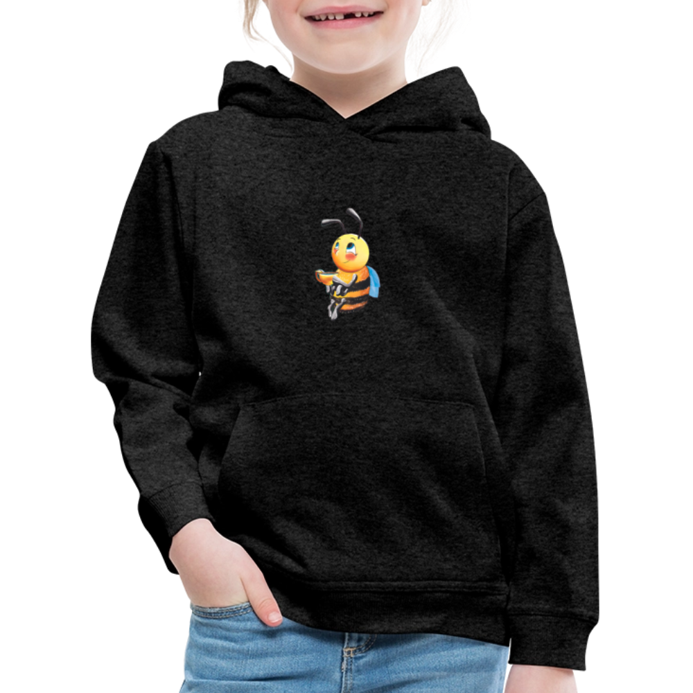 Magical Meadows - Happy Bella - Kids' Premium Hoodie - charcoal grey