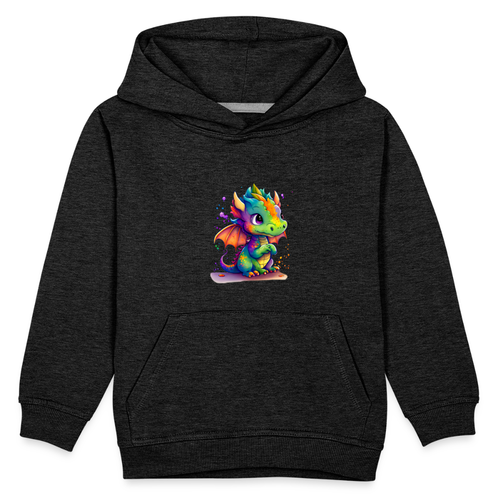 Kaida Brightscale (D2) Kids' Premium Hoodie - charcoal grey