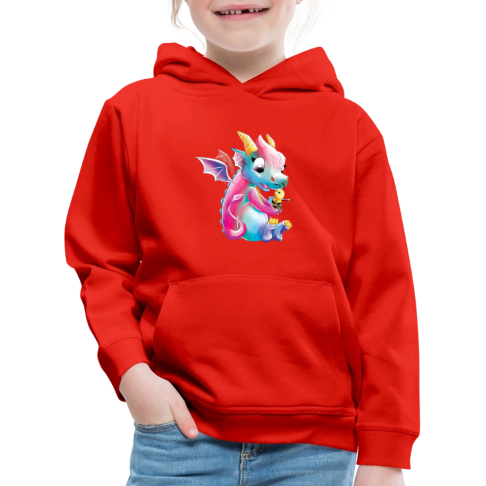 Magical Meadows - Over There - Kids' Premium Hoodie - red