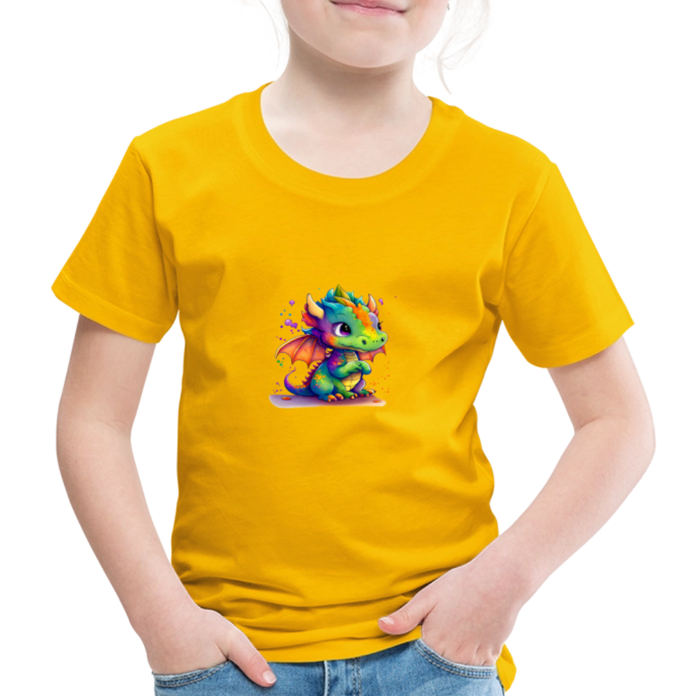 Kaida Brightscale (D2) Kids' Premium T-Shirt - sun yellow