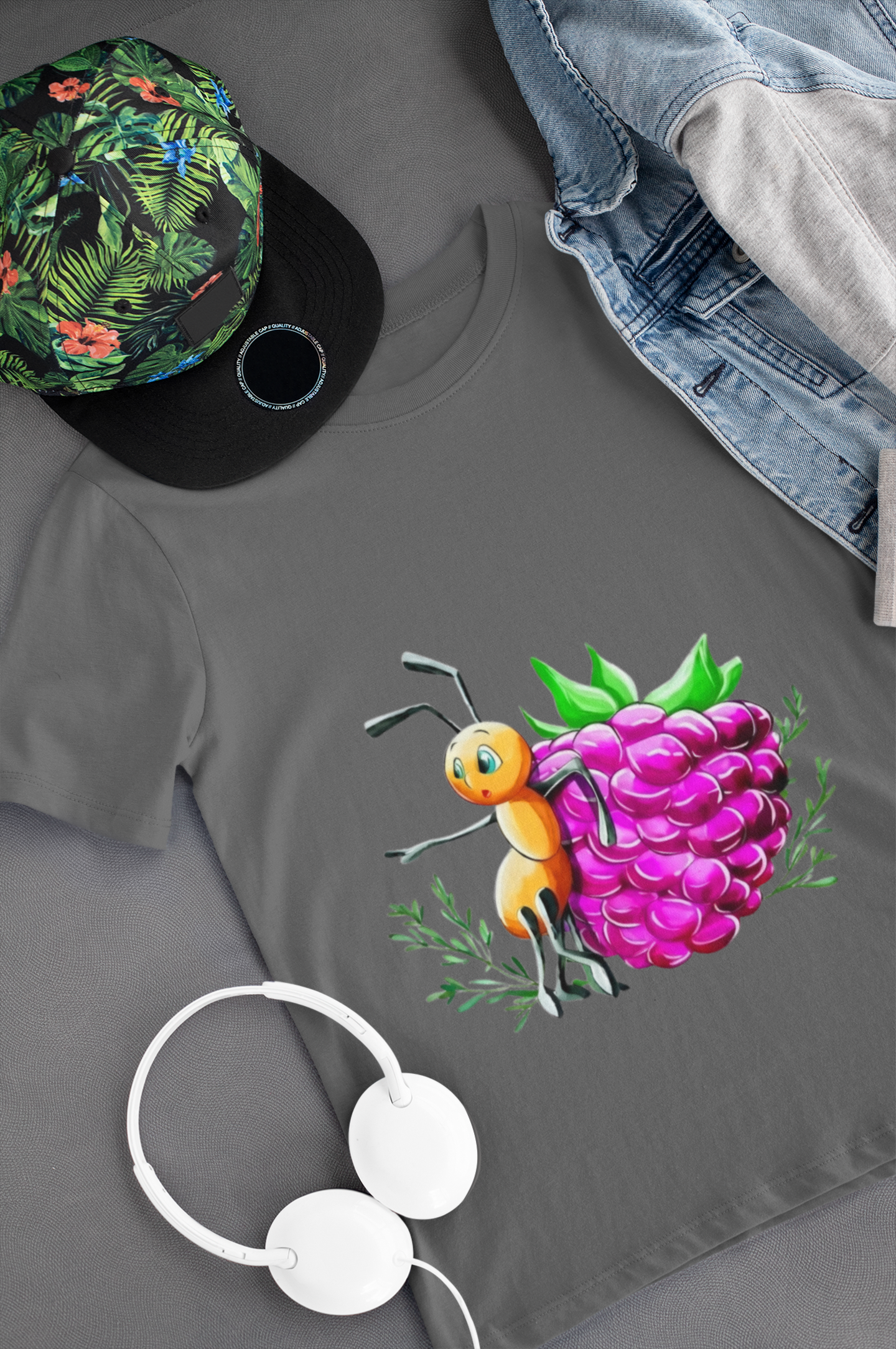 Magical Meadows - Ant & Berry - Premium T-Shirt Kids