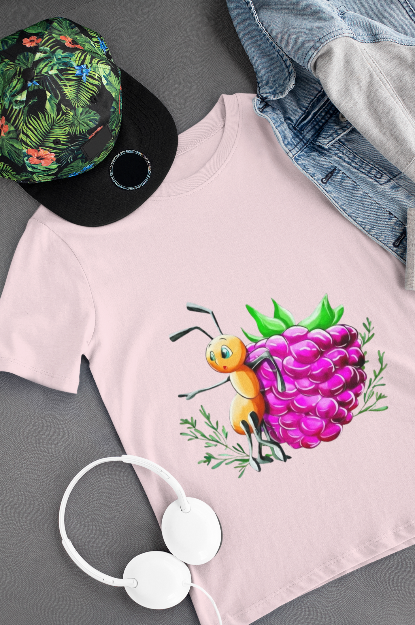 Magical Meadows - Ant & Berry - Premium T-Shirt Kids