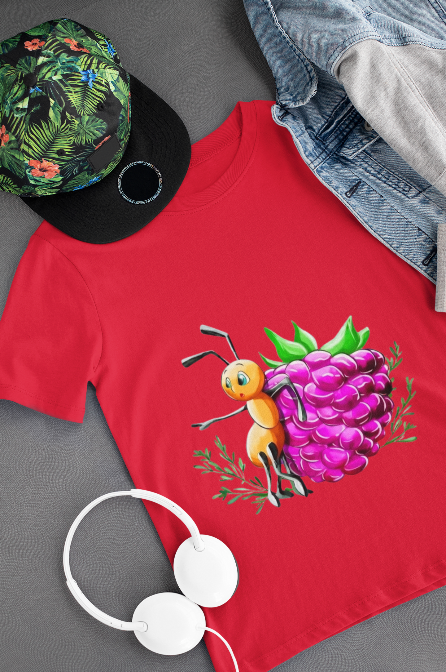 Magical Meadows - Ant & Berry - Premium T-Shirt Kids
