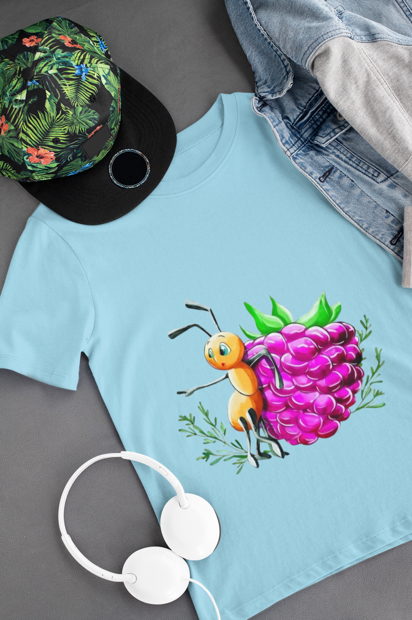 Magical Meadows - Ant & Berry - Premium T-Shirt Kids