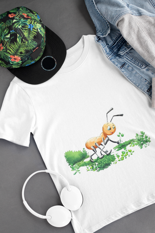 Magical Meadows - Ant Picking Grass - Premium T-Shirt Kids