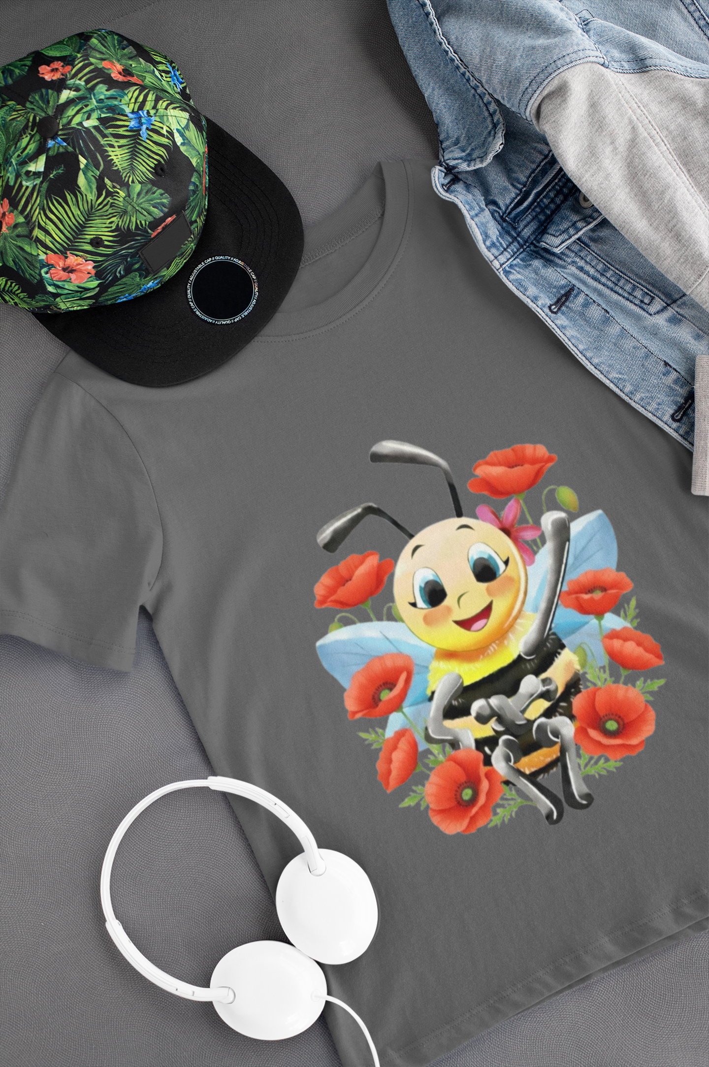 Magical Meadows - Bella & Poppies - Premium T-Shirt Kids