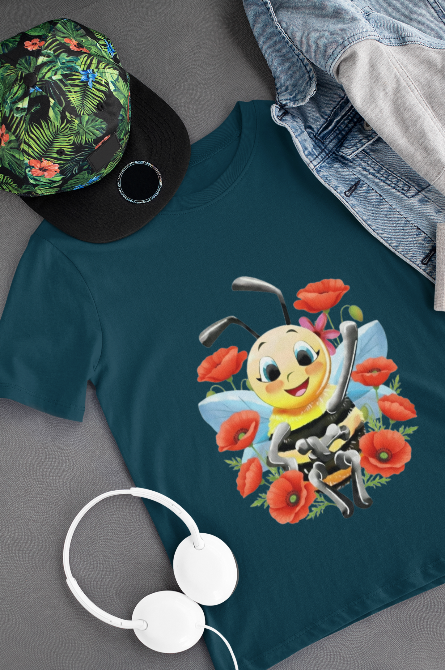 Magical Meadows - Bella & Poppies - Premium T-Shirt Kids