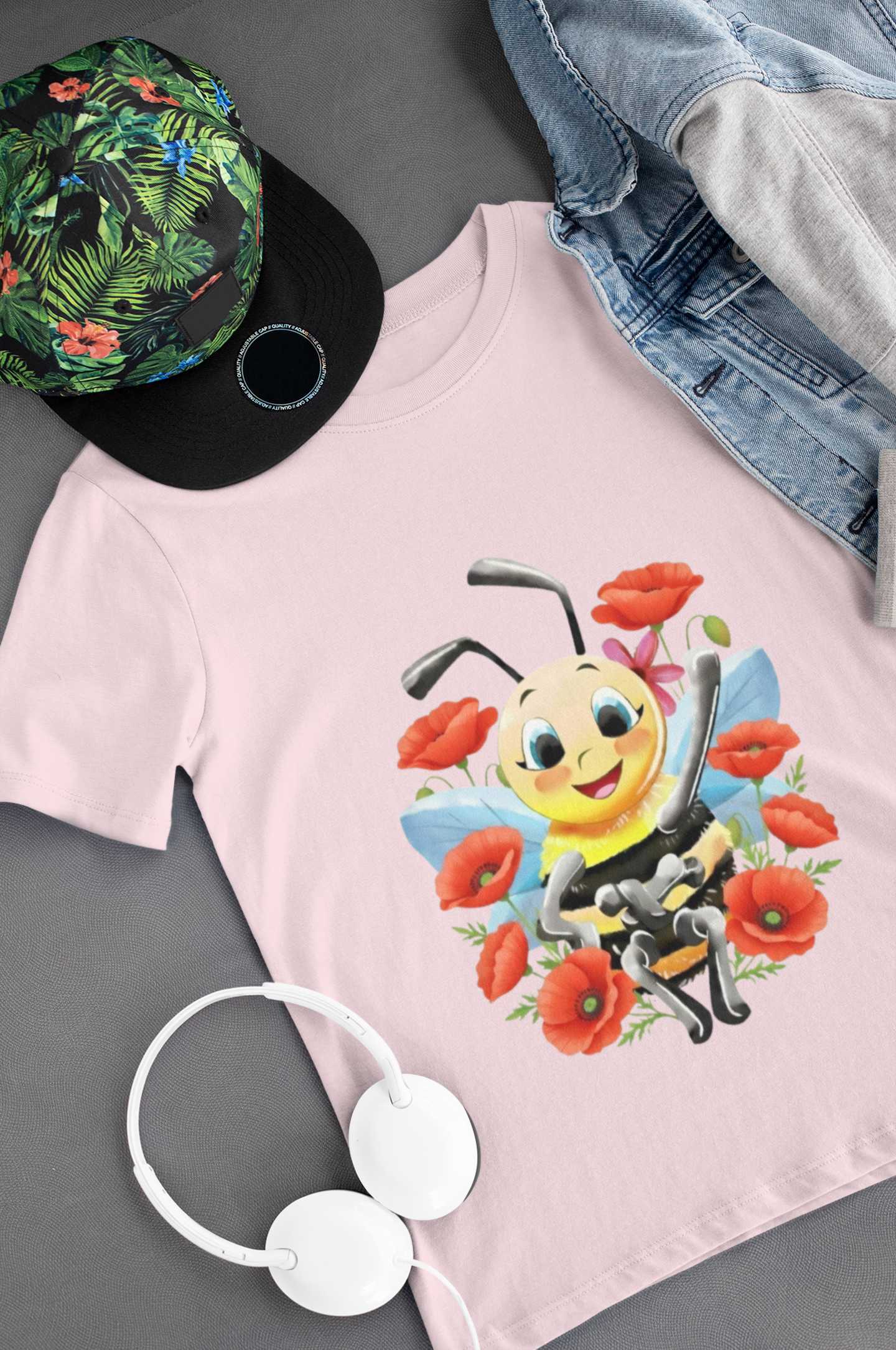Magical Meadows - Bella & Poppies - Premium T-Shirt Kids