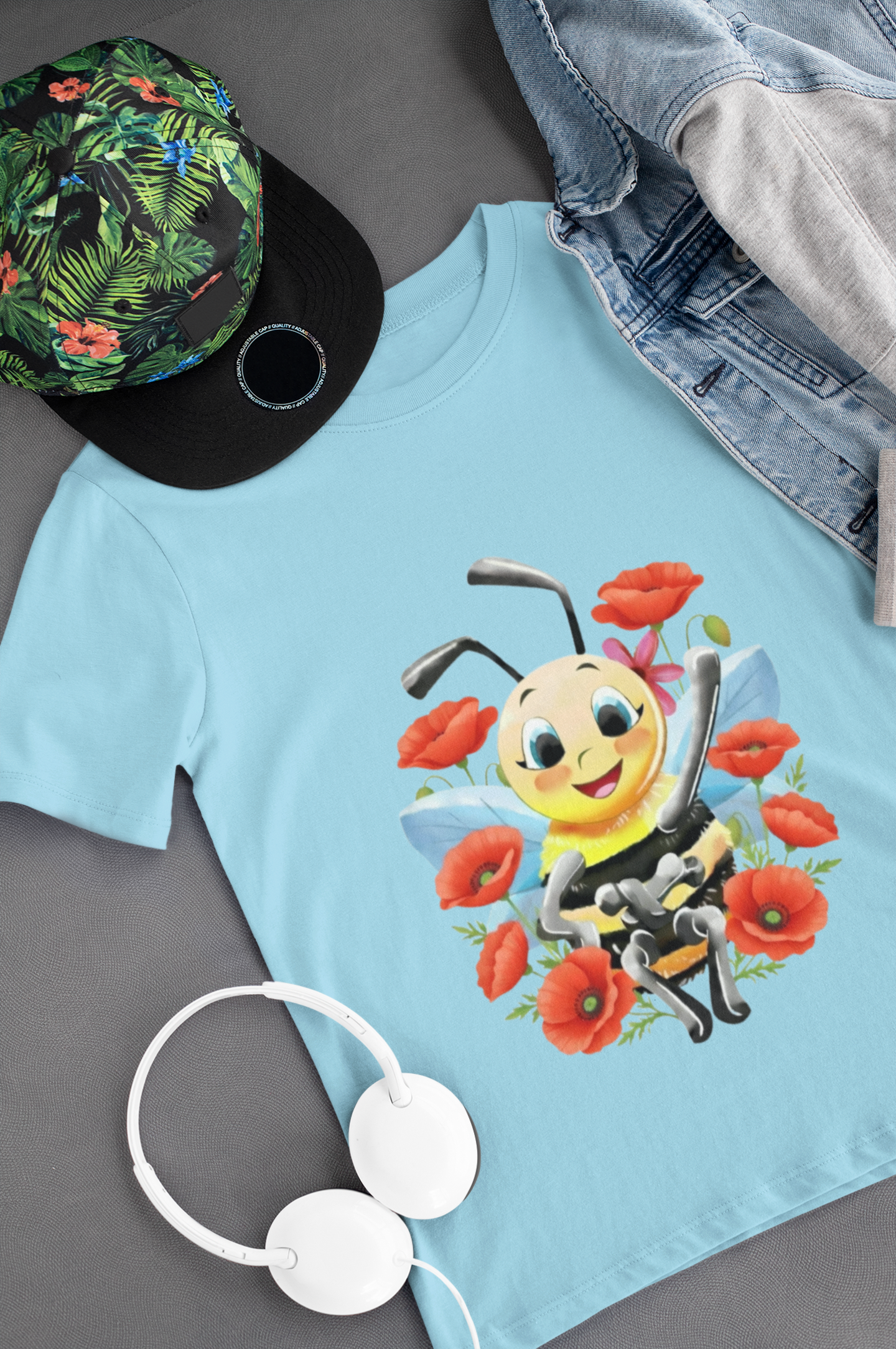 Magical Meadows - Bella & Poppies - Premium T-Shirt Kids