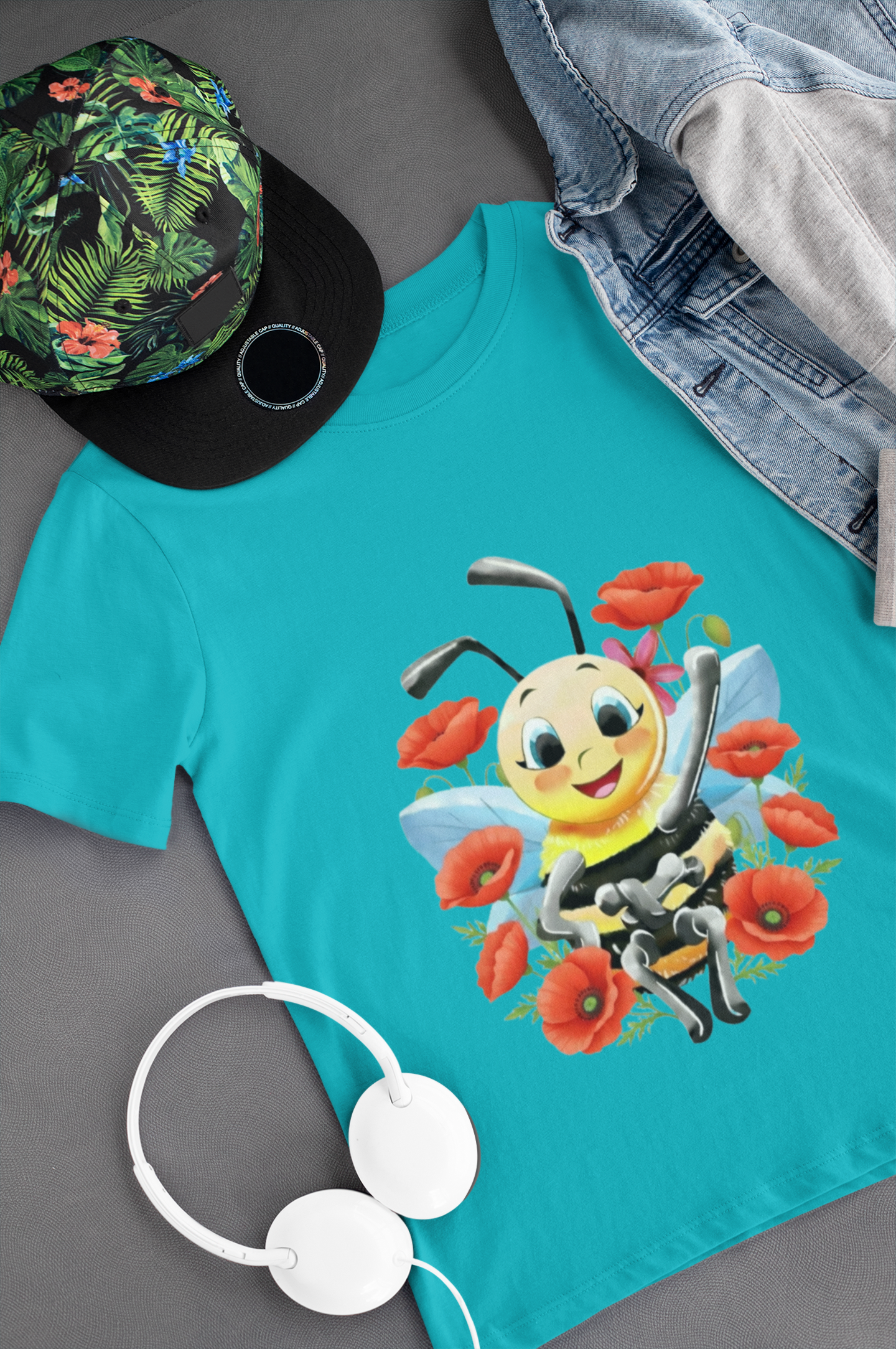 Magical Meadows - Bella & Poppies - Premium T-Shirt Kids