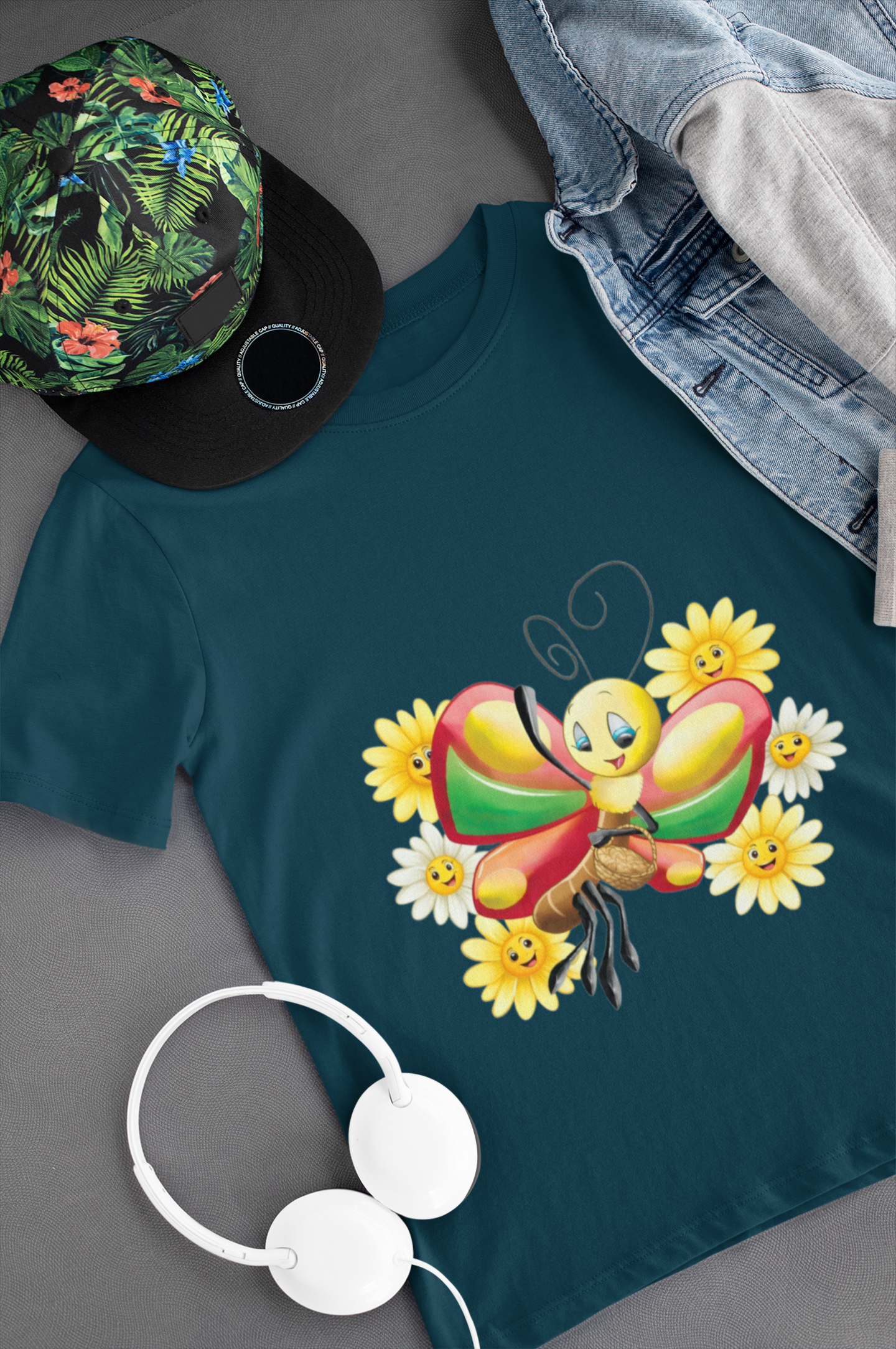Magical Meadows - Betty & Flowers - Premium T-Shirt Kids