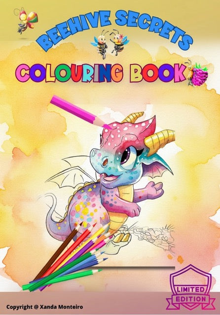 Beehive Secrets - Printable Coloring Book - Limited Edition
