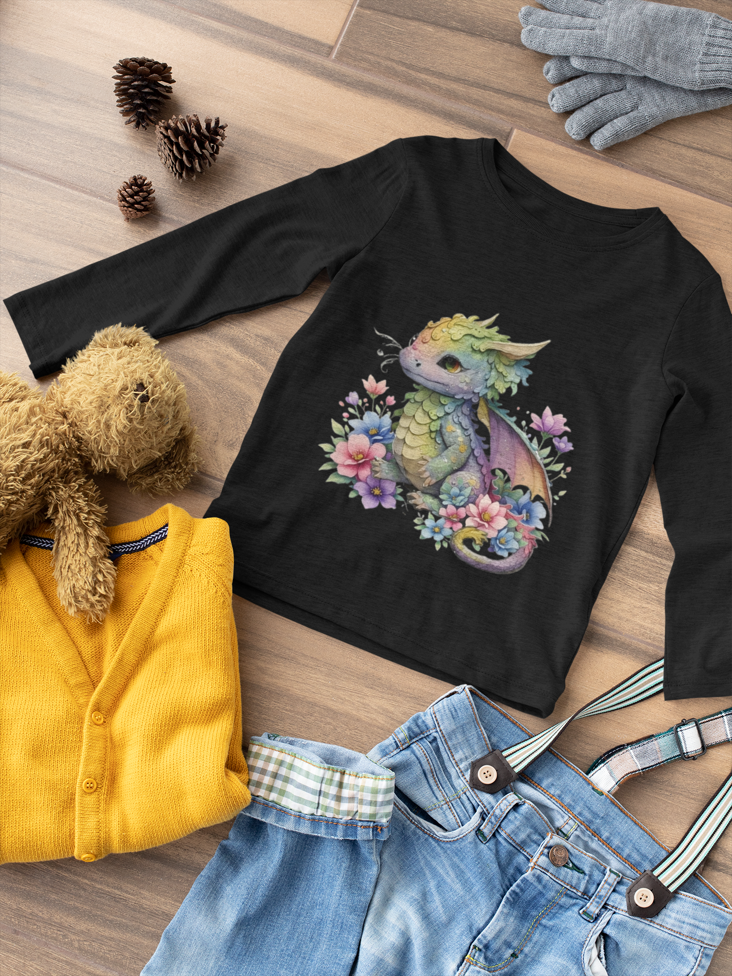 Magical Meadows - Kaida Brightscales D1 - Premium Long Sleeved Shirt Kids