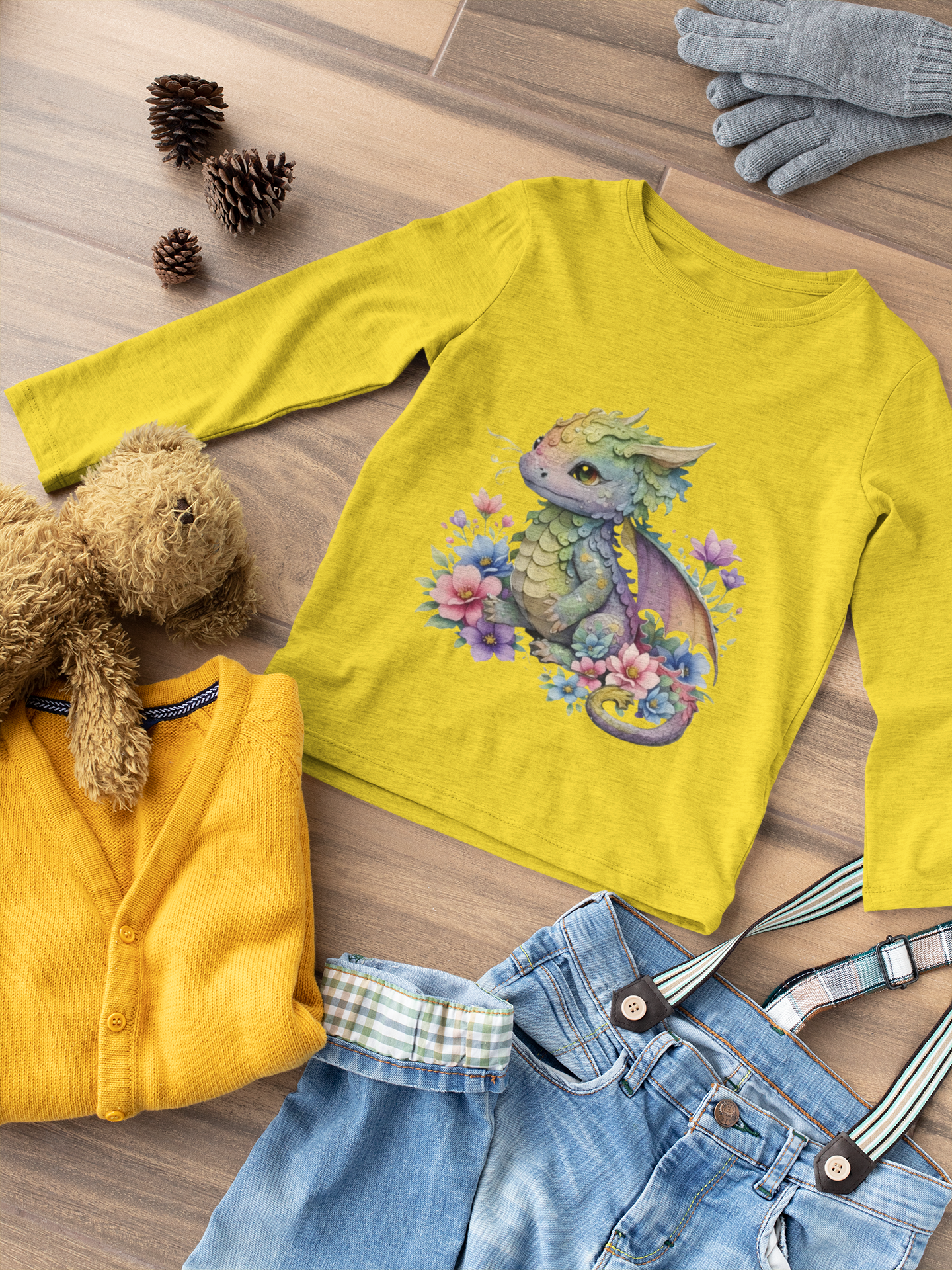 Magical Meadows - Kaida Brightscales D1 - Premium Long Sleeved Shirt Kids
