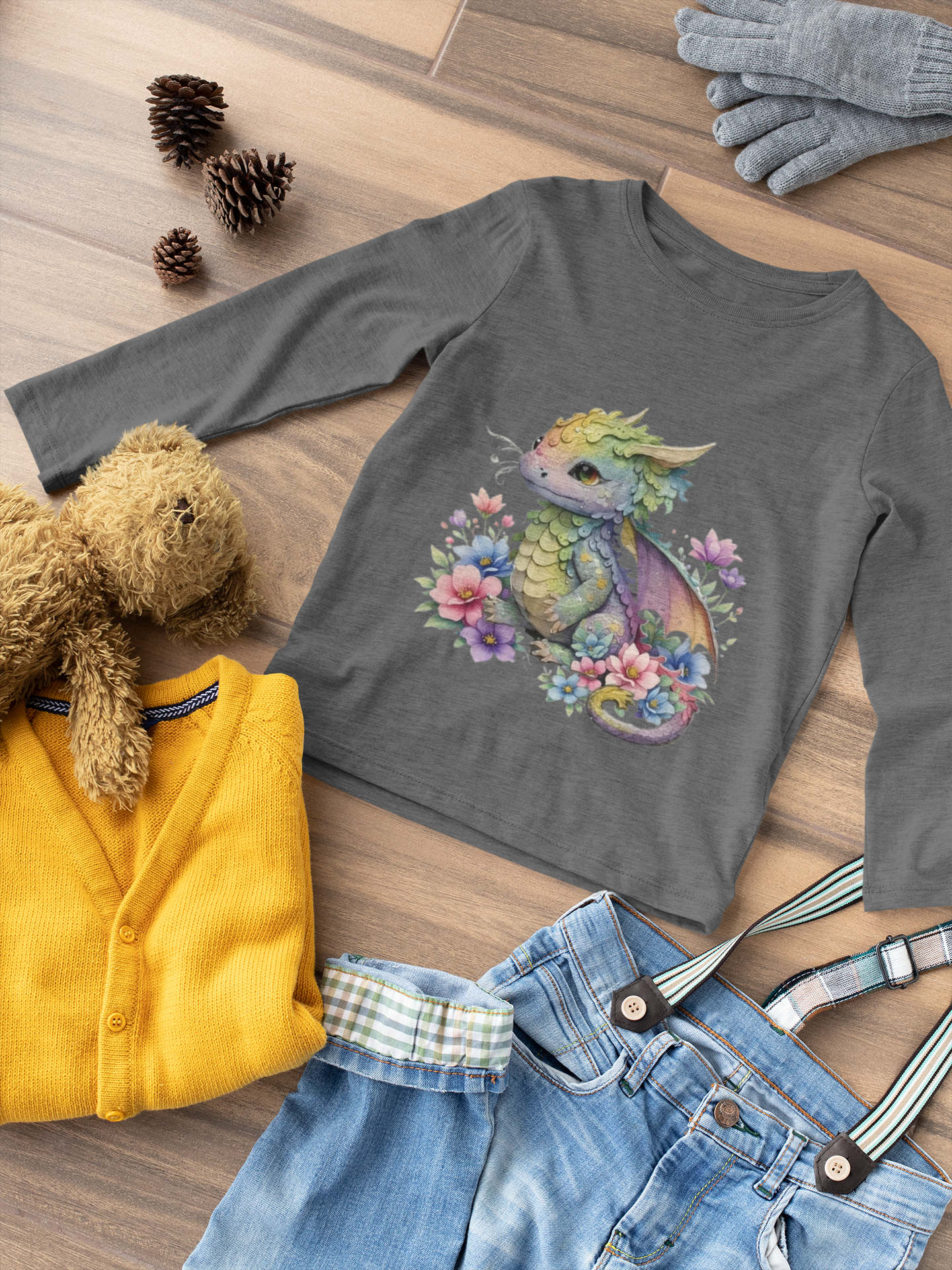 Magical Meadows - Kaida Brightscales D1 - Premium Long Sleeved Shirt Kids