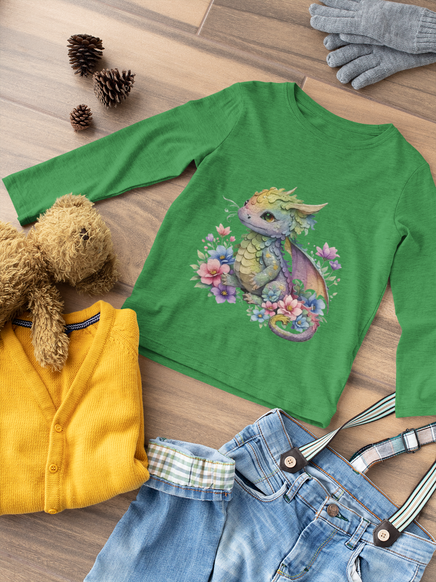 Magical Meadows - Kaida Brightscales D1 - Premium Long Sleeved Shirt Kids