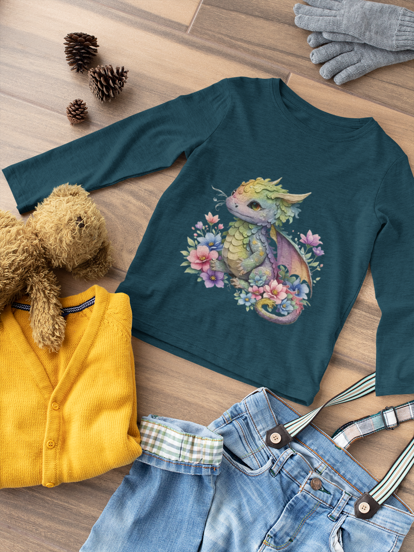 Magical Meadows - Kaida Brightscales D1 - Premium Long Sleeved Shirt Kids