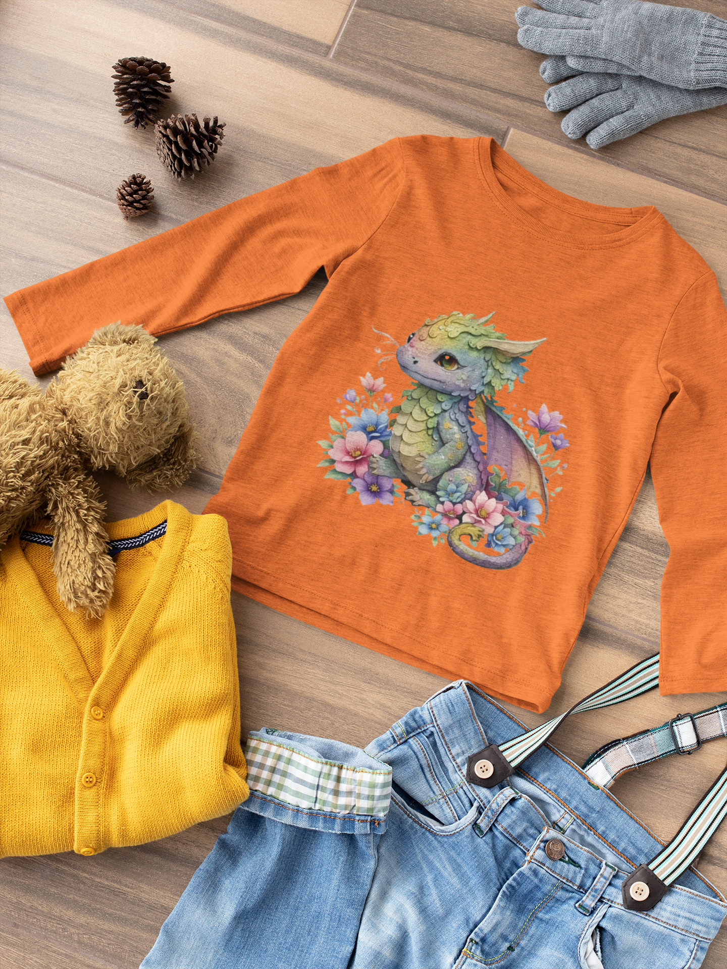 Magical Meadows - Kaida Brightscales D1 - Premium Long Sleeved Shirt Kids