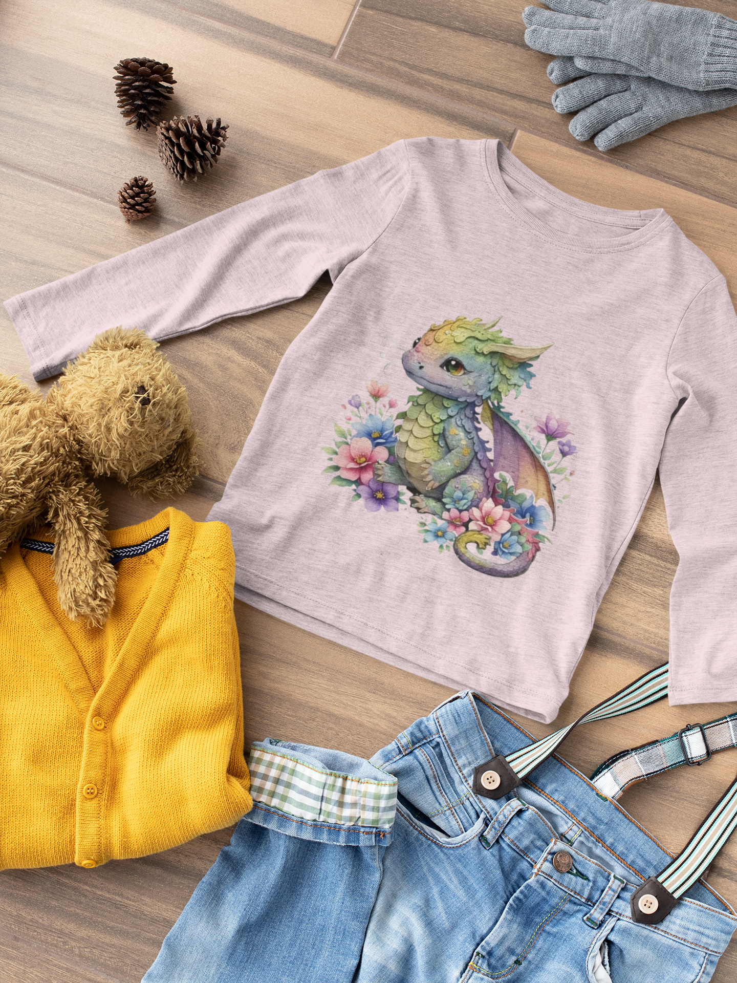 Magical Meadows - Kaida Brightscales D1 - Premium Long Sleeved Shirt Kids